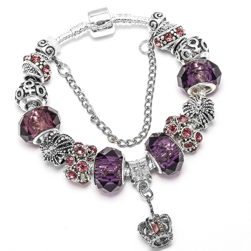 Pandora Charms Sapphire Queen