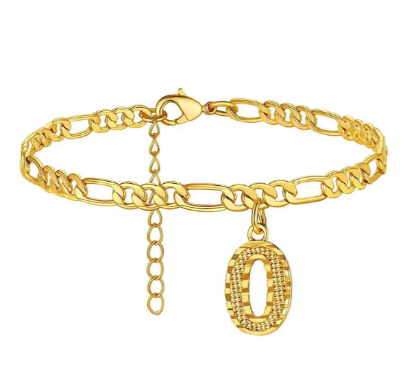 Gold Cuban Chain Anklet (Private Listing U183127)