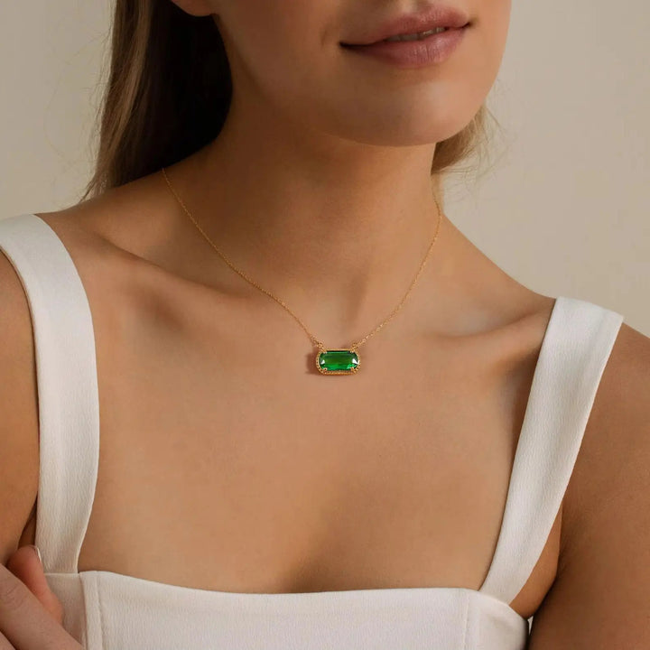 Birthstone Crystal Necklace