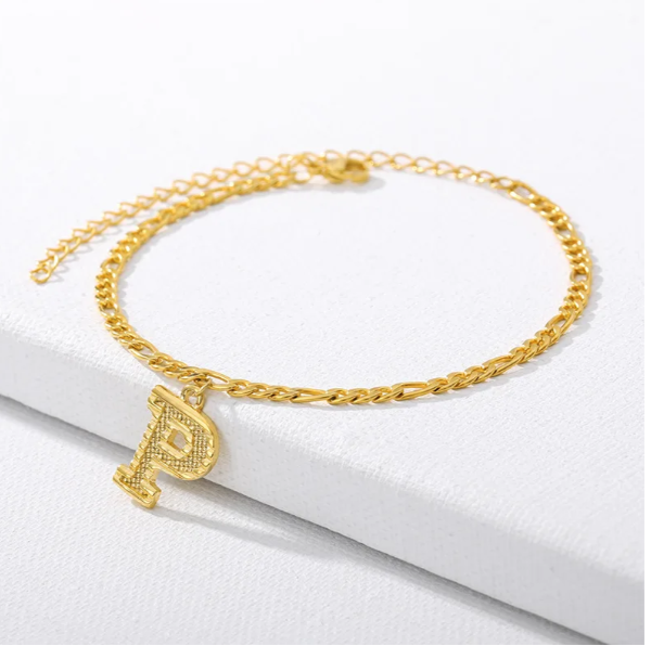 Gold Cuban Chain Anklet (Private Listing U183127)