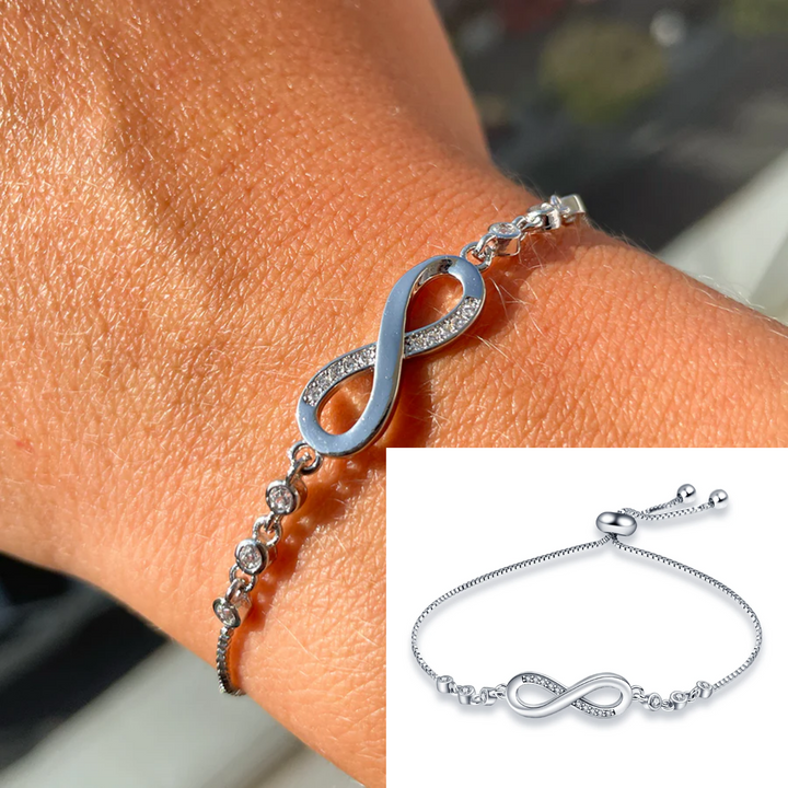 Infinity Love - Sterling Silver Bracelet