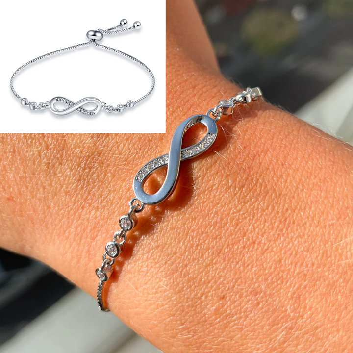 Infinity Love - Sterling Silver Bracelet