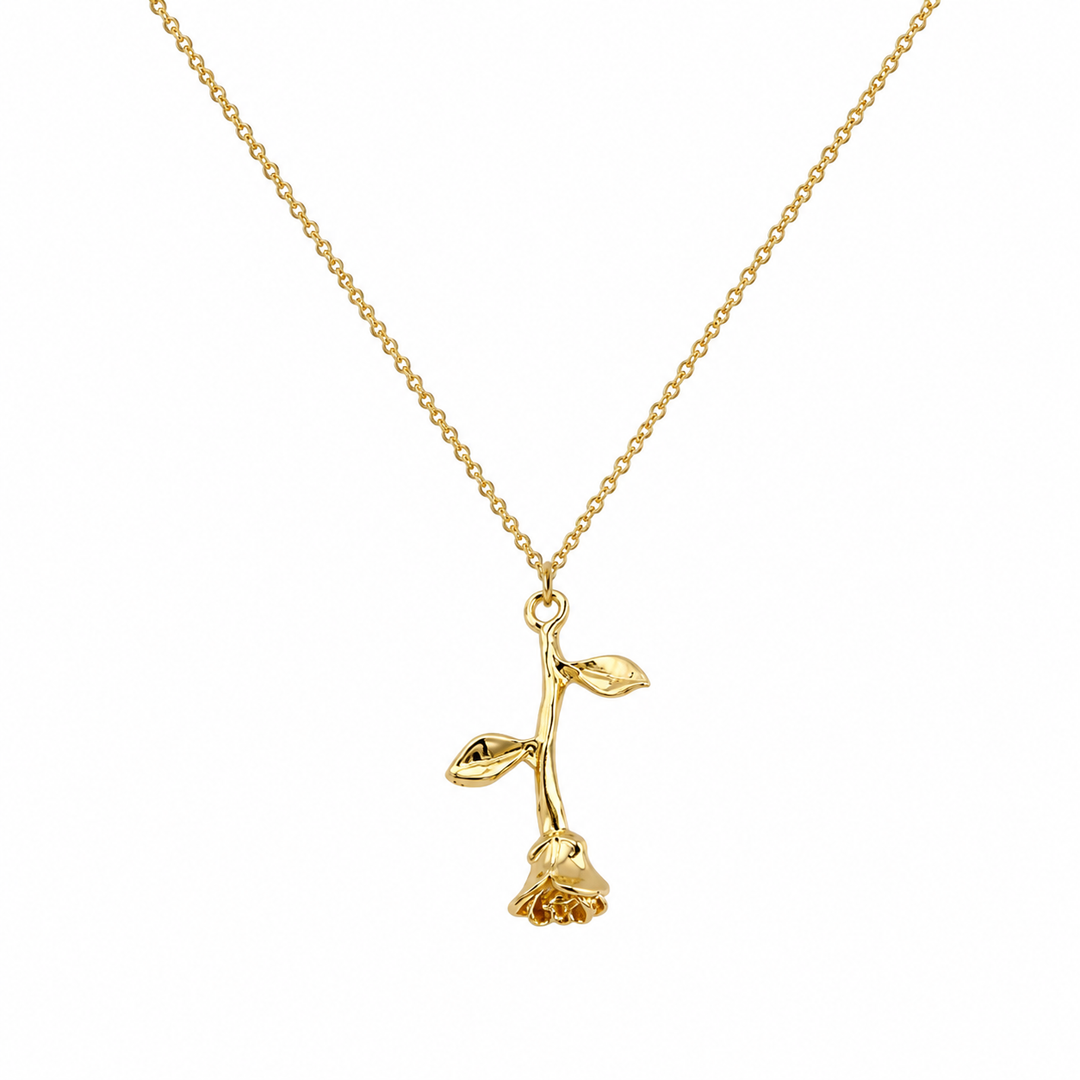 Rose Charm Necklace