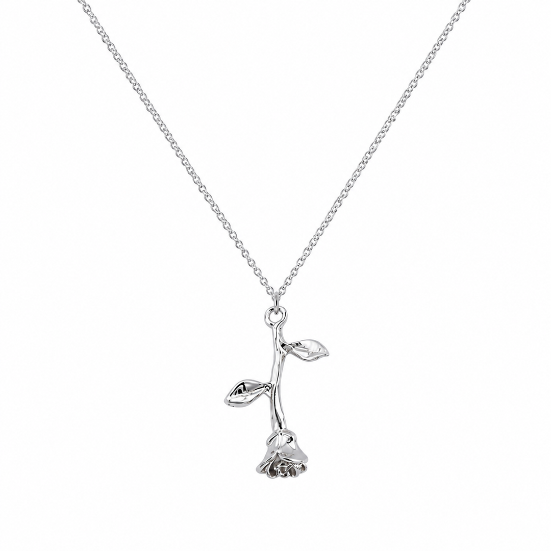 Rose Charm Necklace