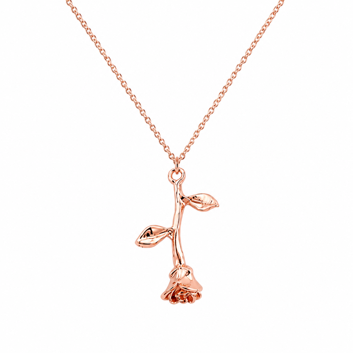 Rose Charm Necklace