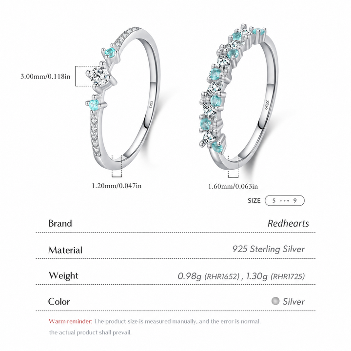 Mint Eternity Ring