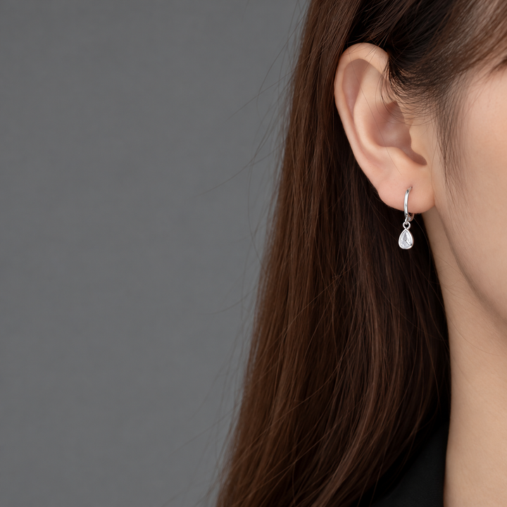 Crystal Dewdrop Earrings