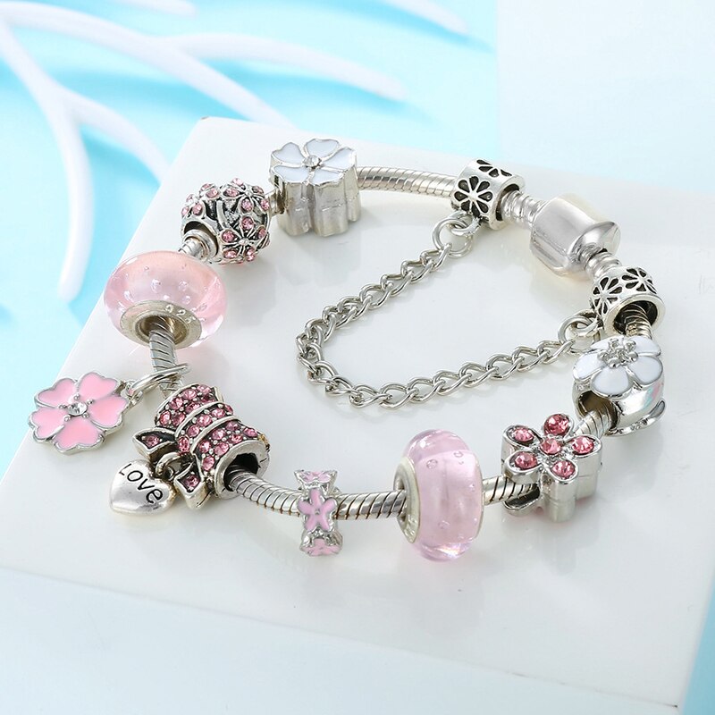 Pandora Charms + Dreamcatcher Bracelet