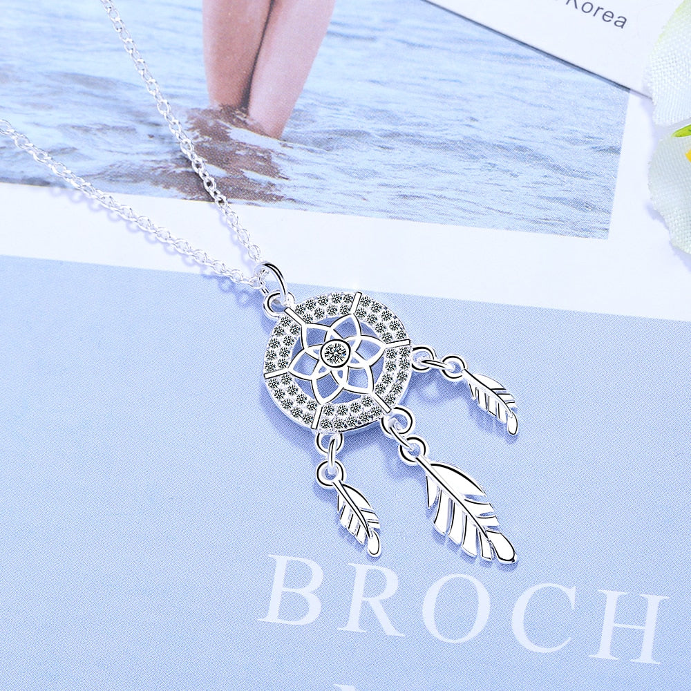 Dreamcatcher Pendant Necklace