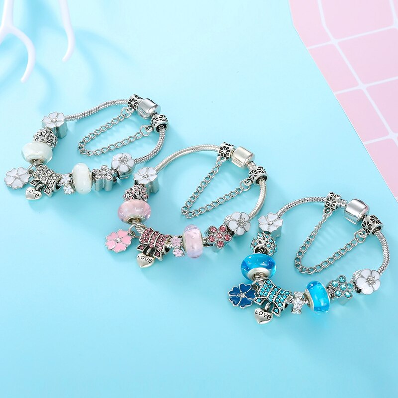 Pandora Charms + Dreamcatcher Bracelet