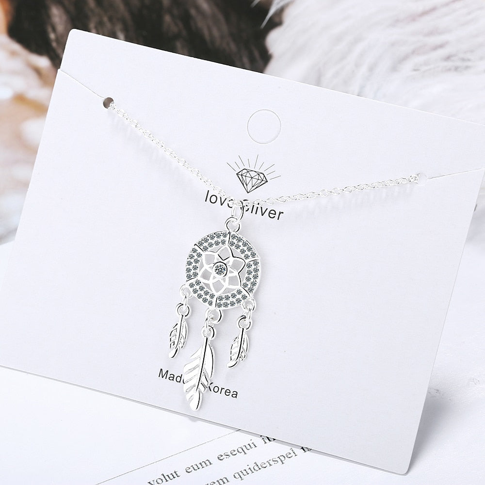 Dreamcatcher Pendant Necklace