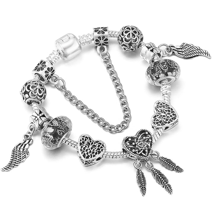 Pandora Charms + Dreamcatcher Bracelet