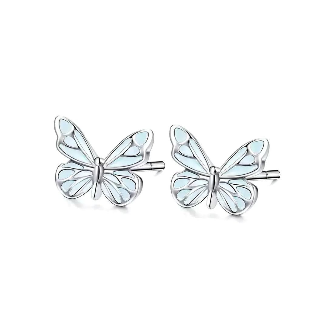 Luminous Butterfly Earrings