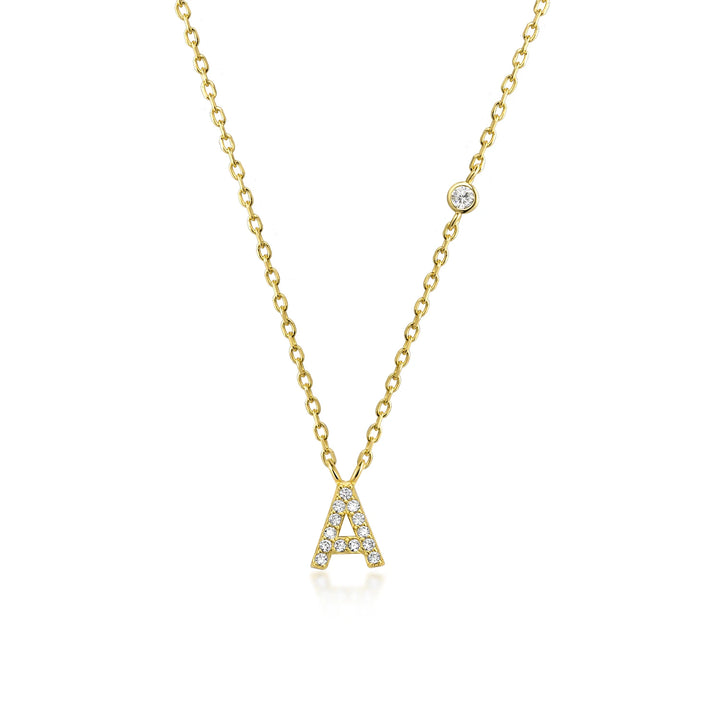 Initial Pendant Necklace