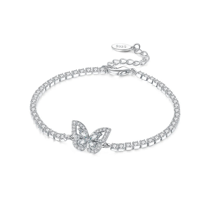 Butterfly Tennis Bracelet