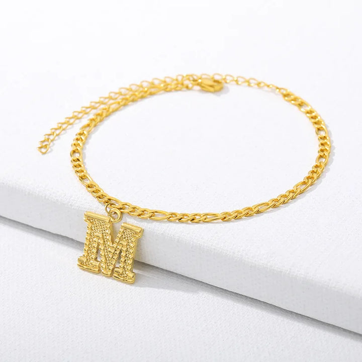 Gold Cuban Chain Anklet