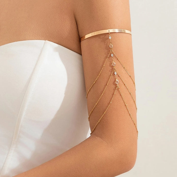 Crystal Arm Cuff Bracelet