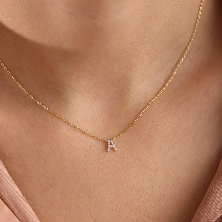 Initial Pendant Necklace