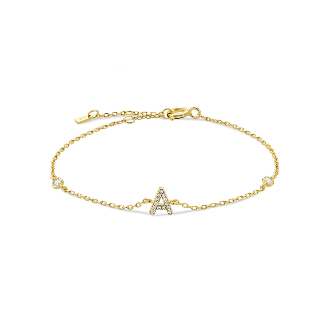 Initial Wrist Bracelet'