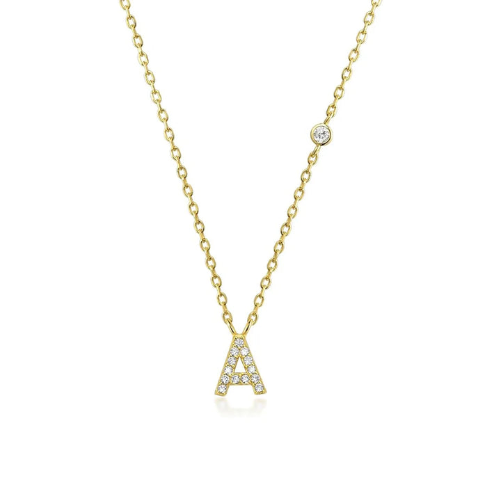 Initial Pendant Necklace