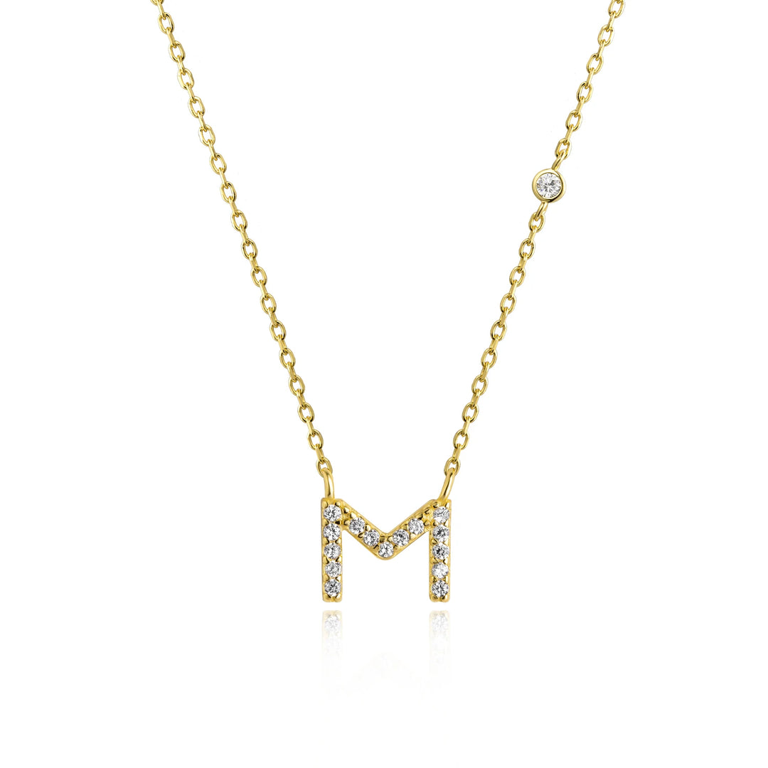 Initial Pendant Necklace