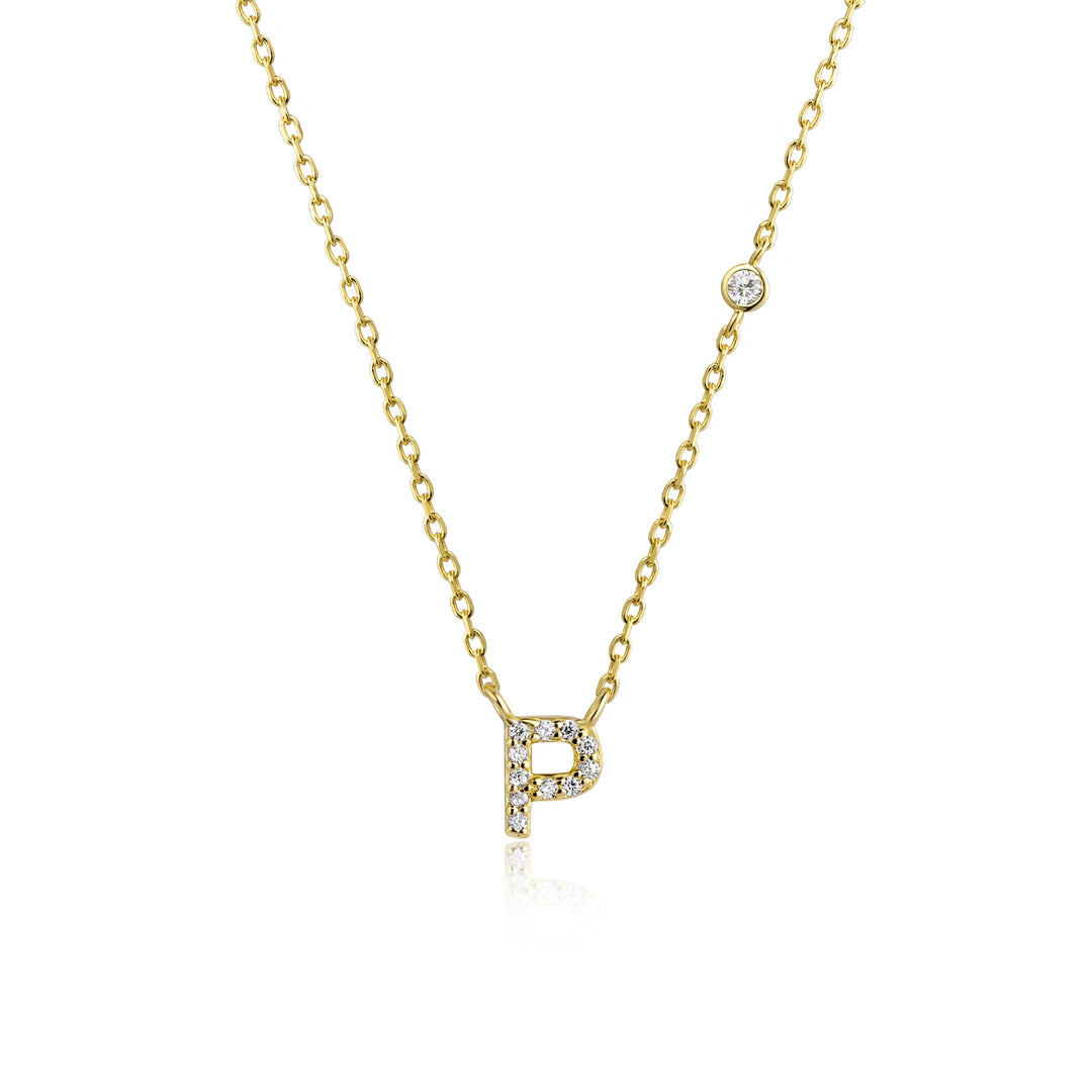 Initial Pendant Necklace