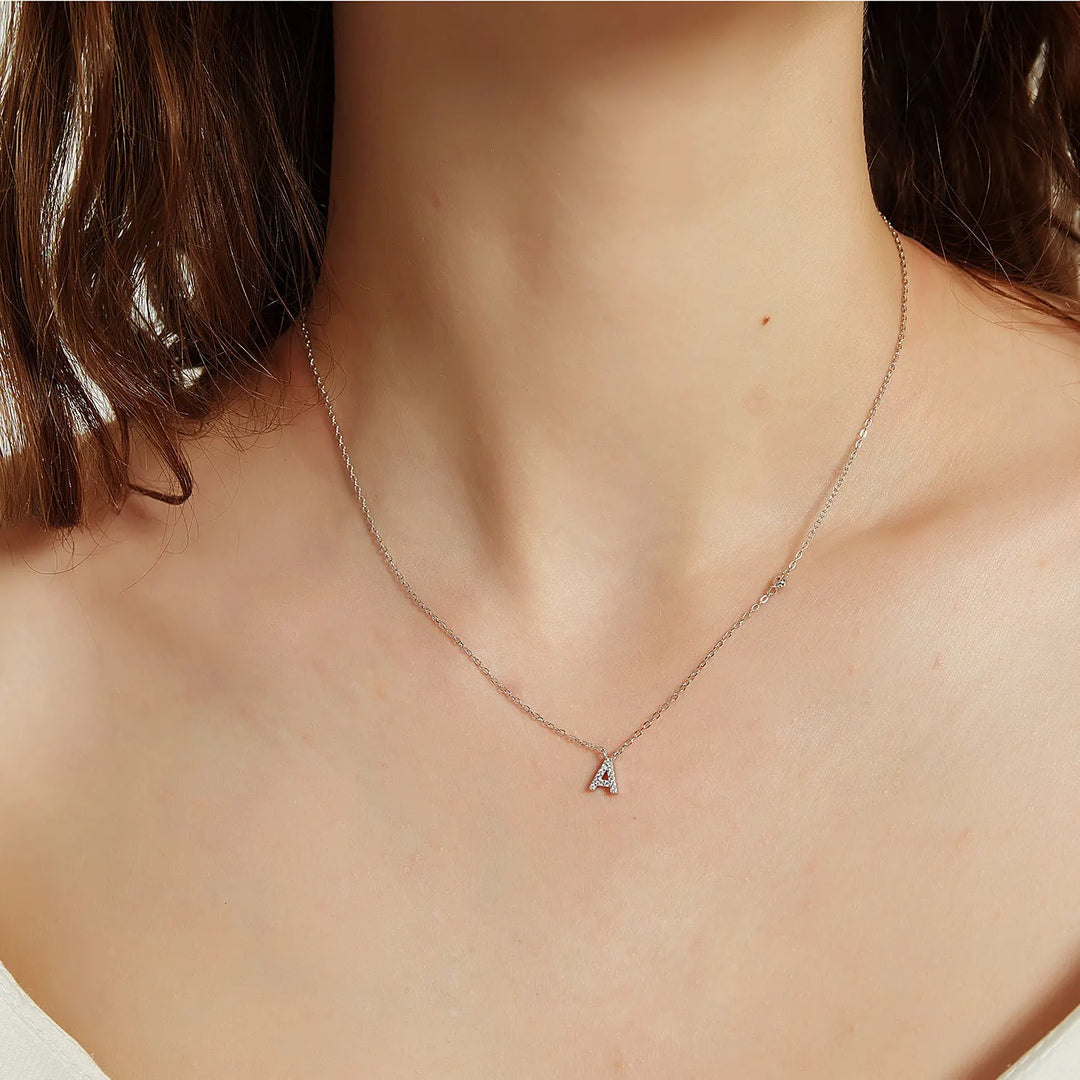 Initial Pendant Necklace