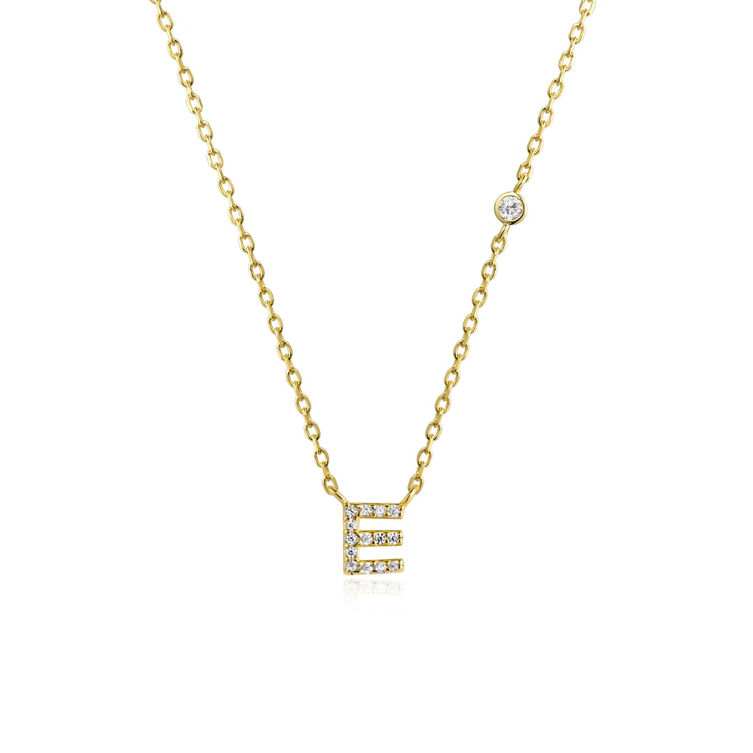 Initial Pendant Necklace