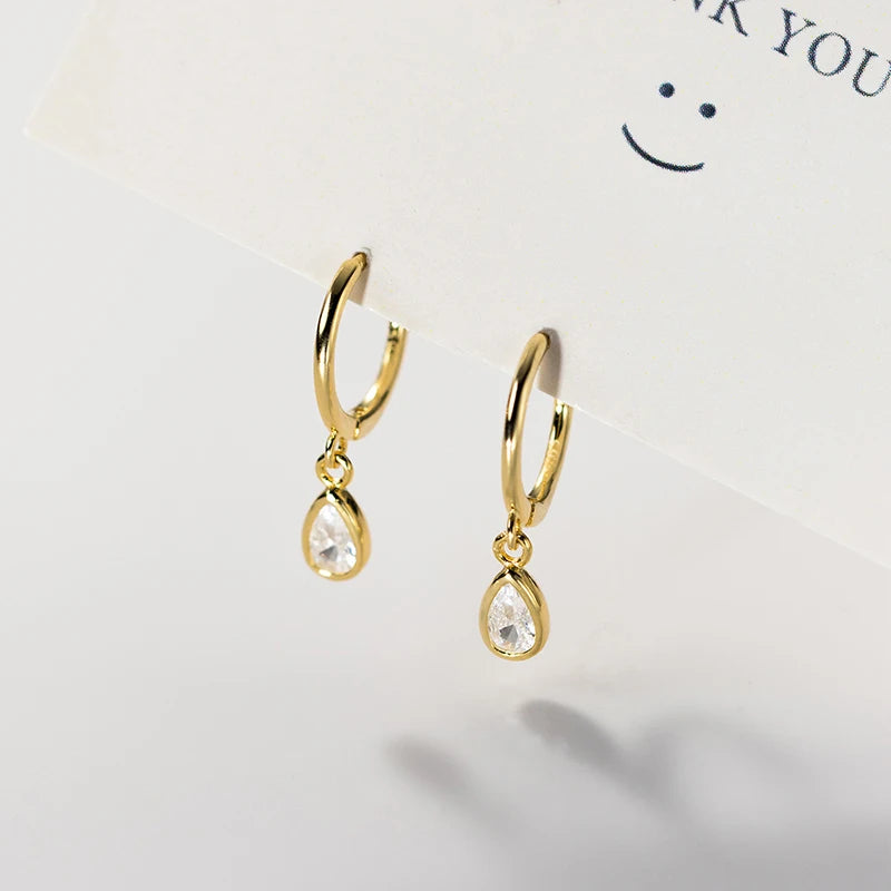 Crystal Dewdrop Earrings