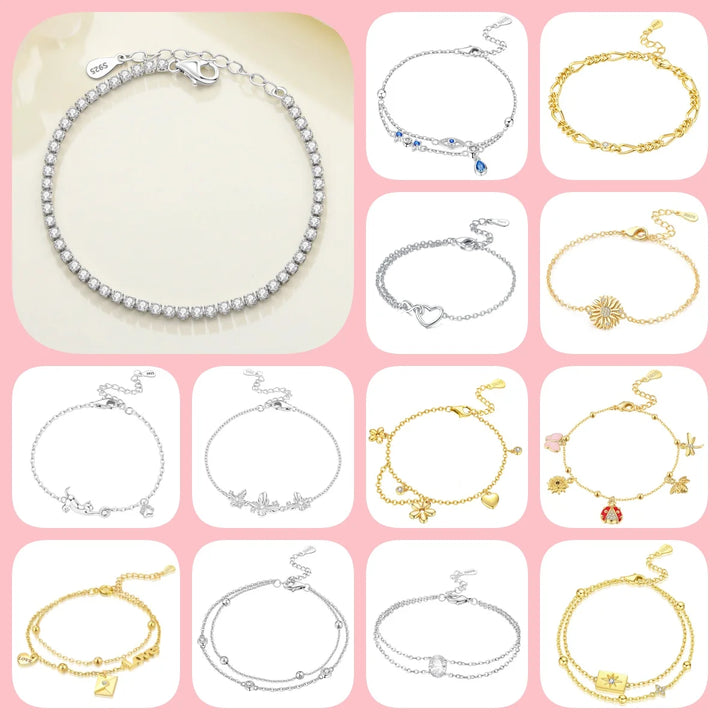 Butterfly Tennis Bracelet