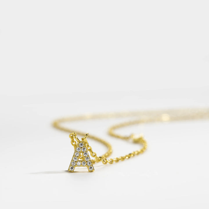 Initial Pendant Necklace