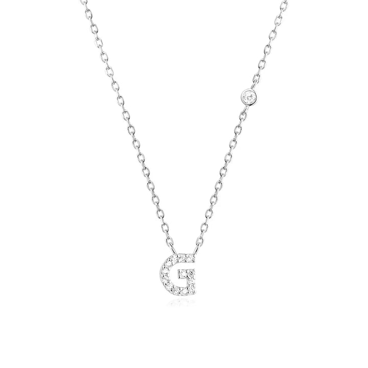 Initial Pendant Necklace
