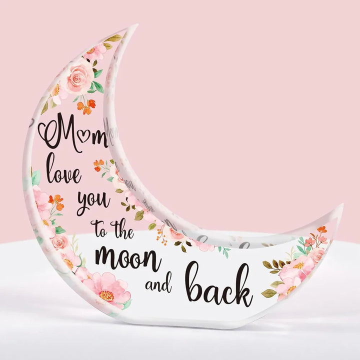 To the Moon and Back Acrylic Keepsake