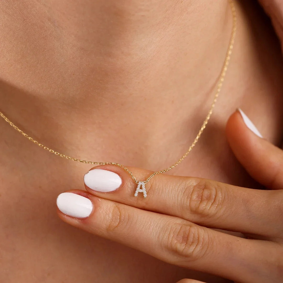 Initial Pendant Necklace