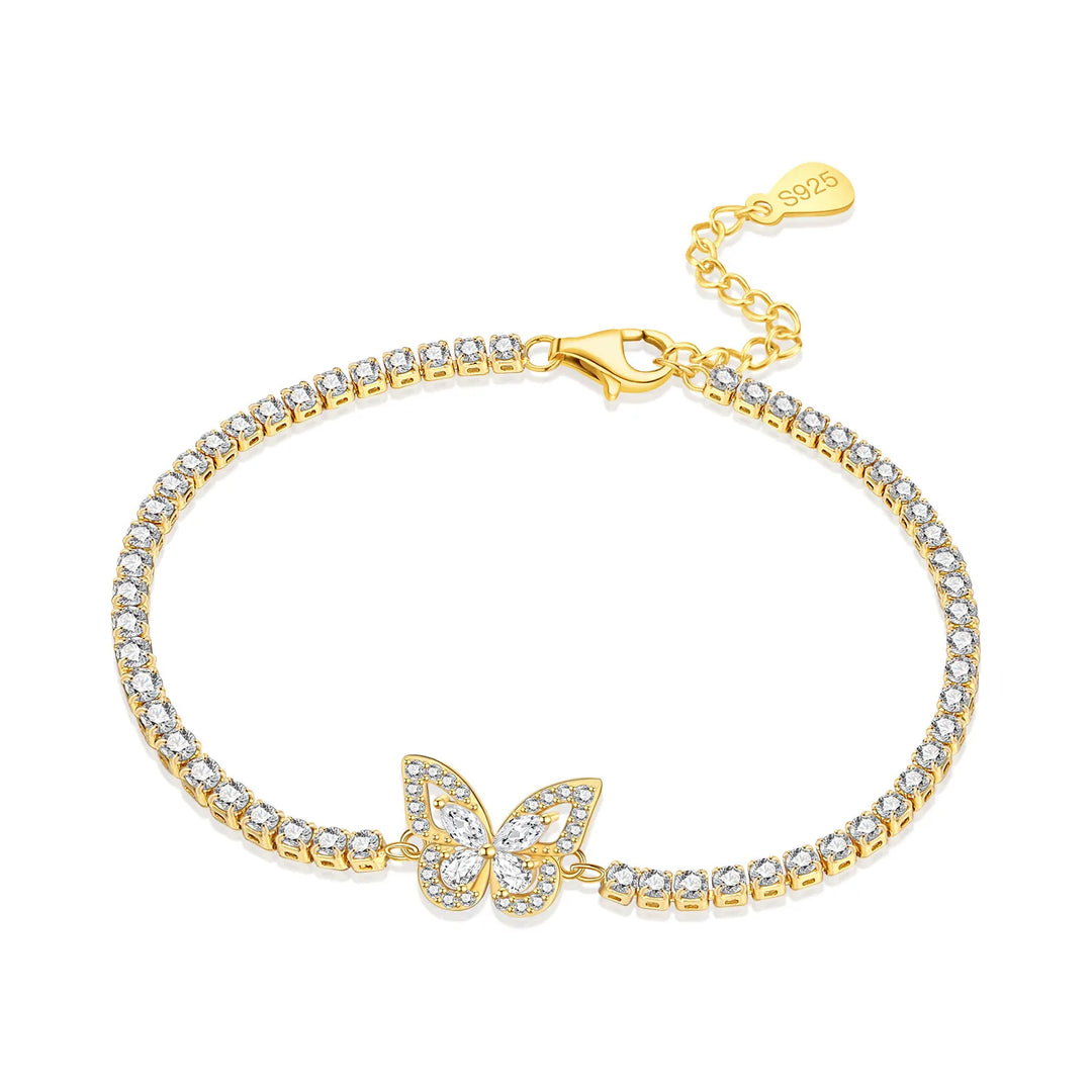 Butterfly Tennis Bracelet