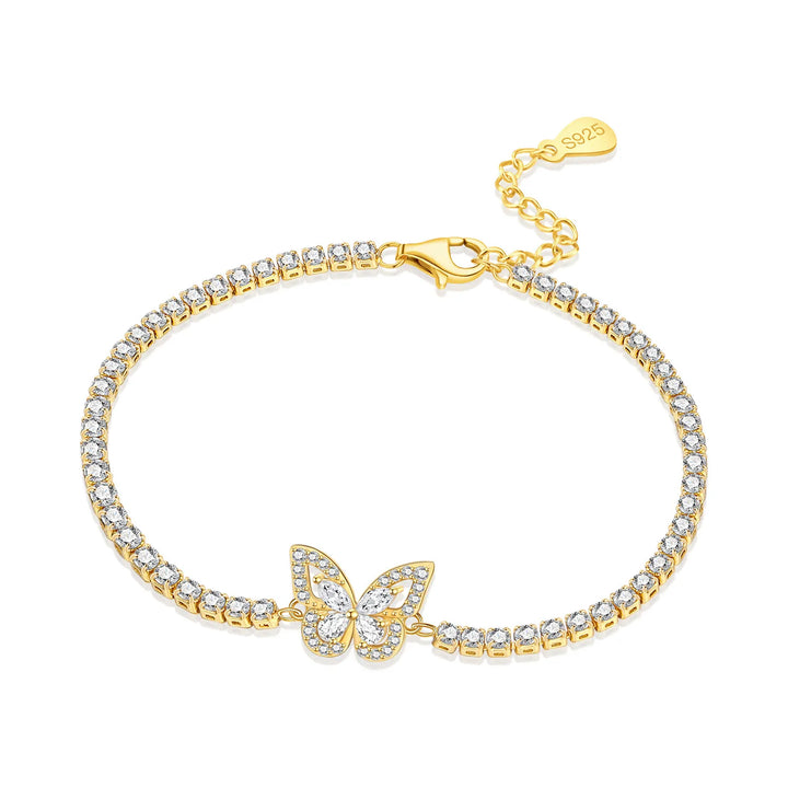 Butterfly Tennis Bracelet