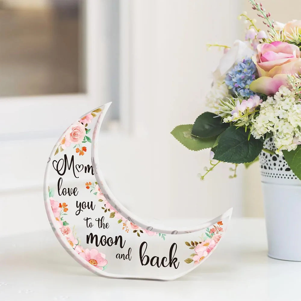 To the Moon and Back Acrylic Keepsake