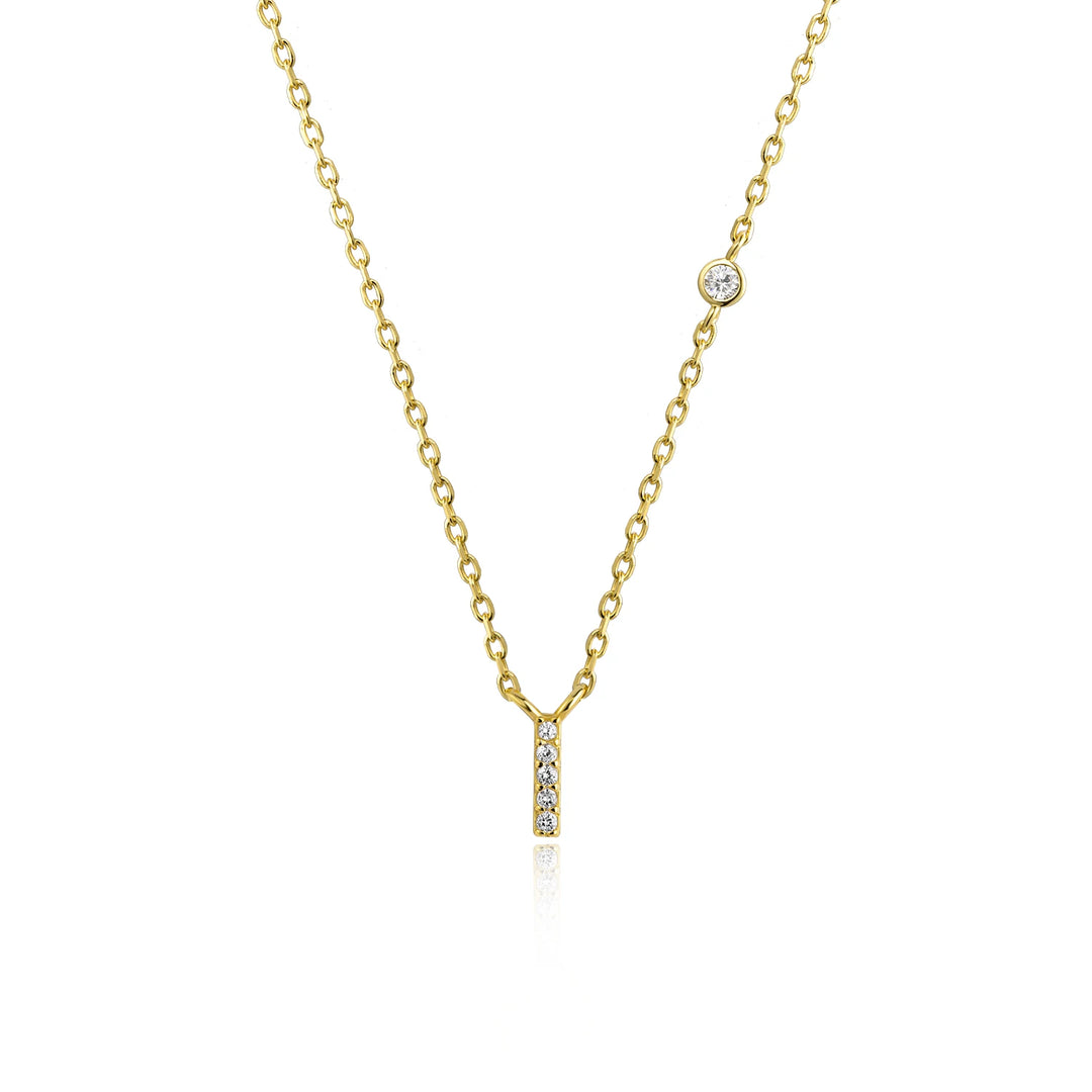 Initial Pendant Necklace
