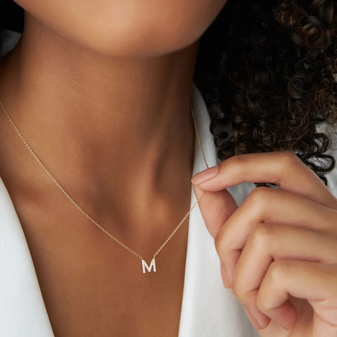 Initial Pendant Necklace