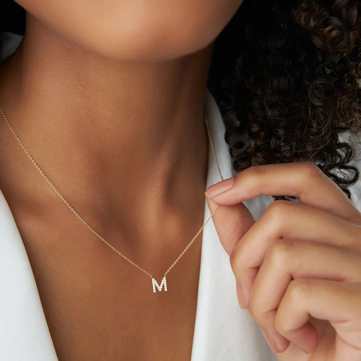 Initial Pendant Necklace