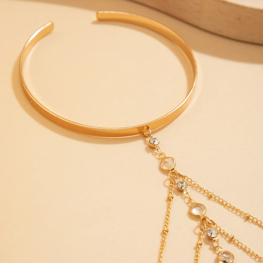 Crystal Arm Cuff Bracelet