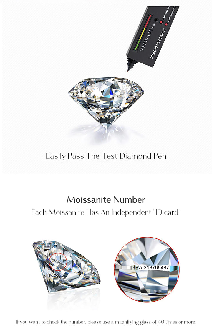 Eternal Spark Moissanite Hoops Earrings