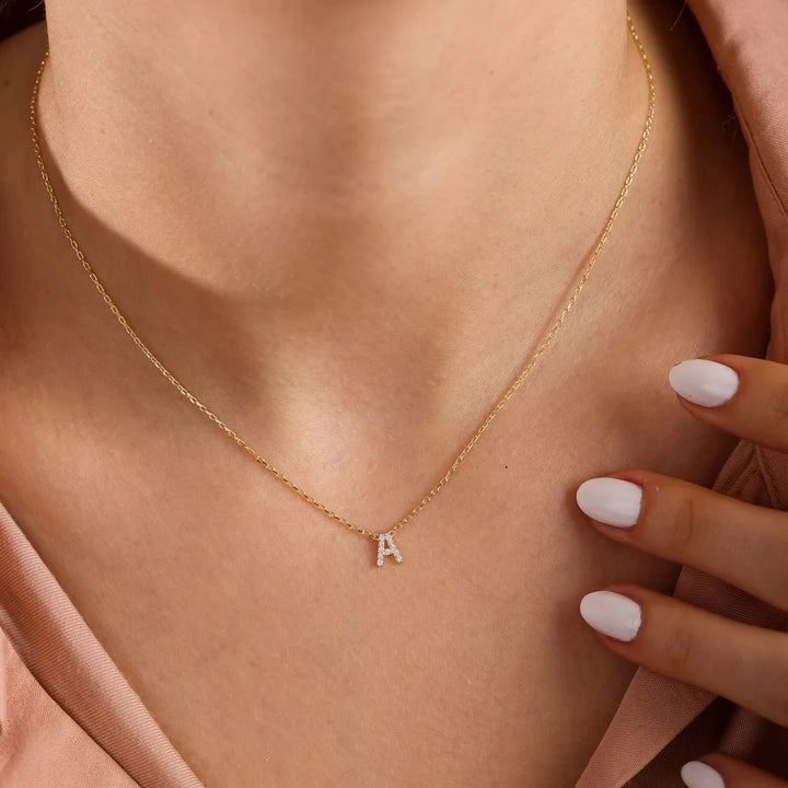 Initial Pendant Necklace