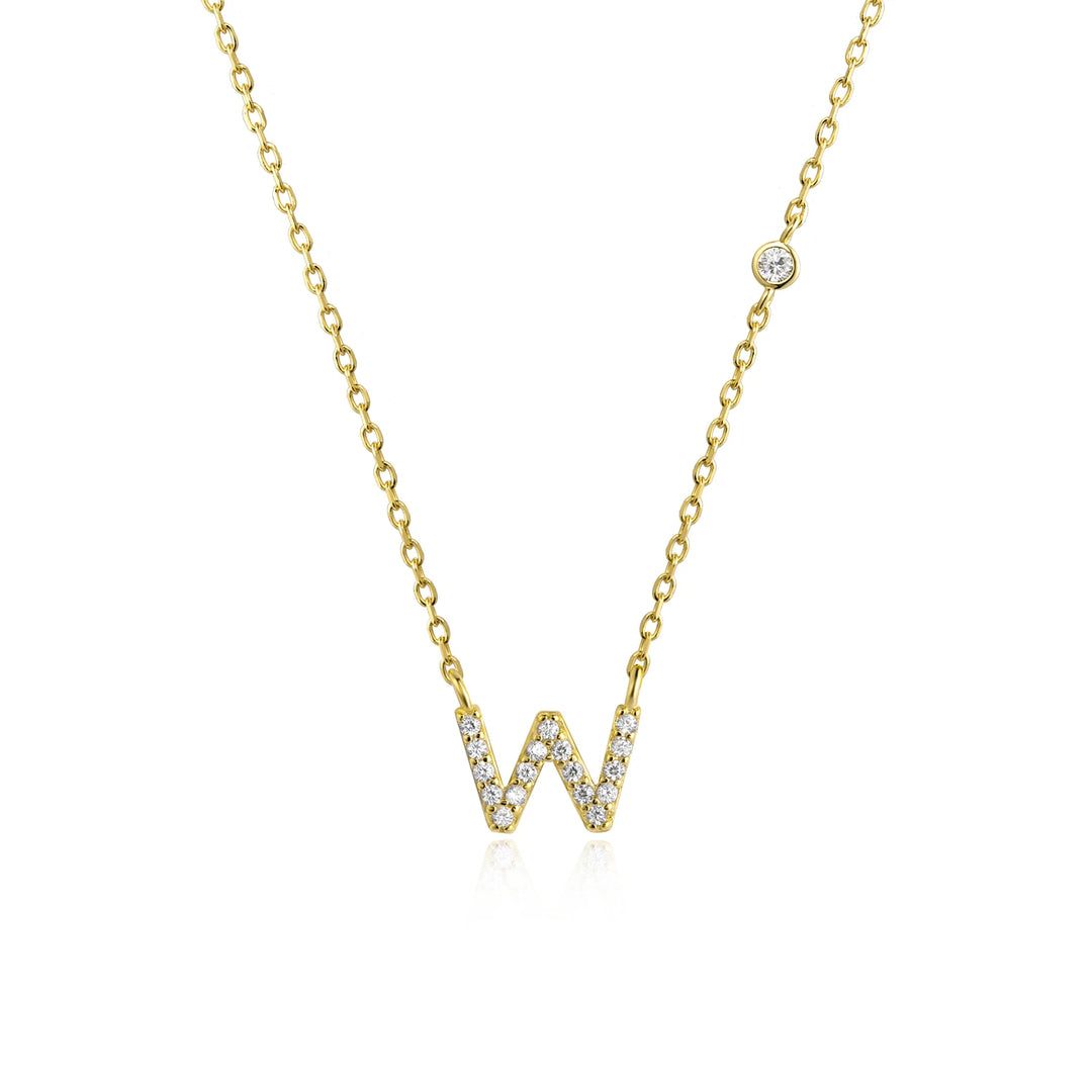 Initial Pendant Necklace