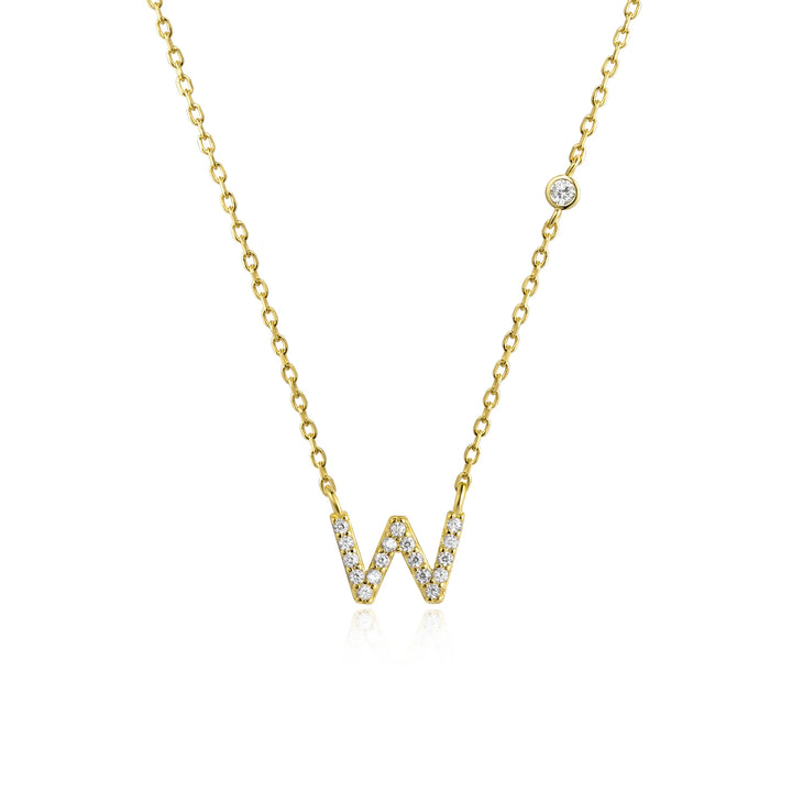 Initial Pendant Necklace