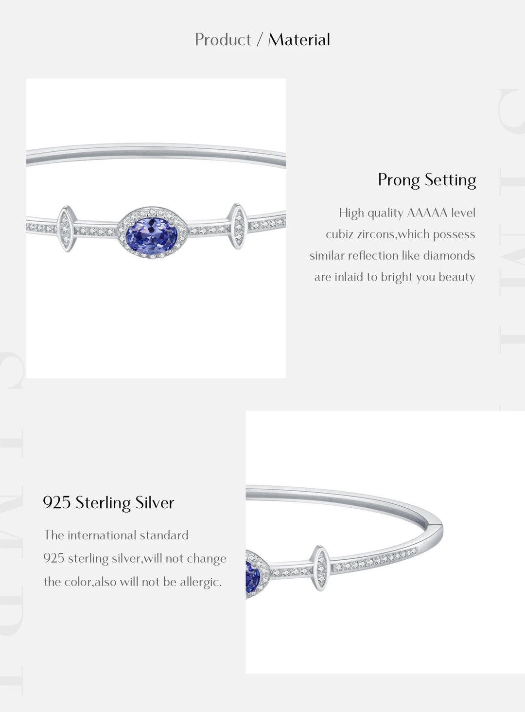 Bangle Bracelet Topaz