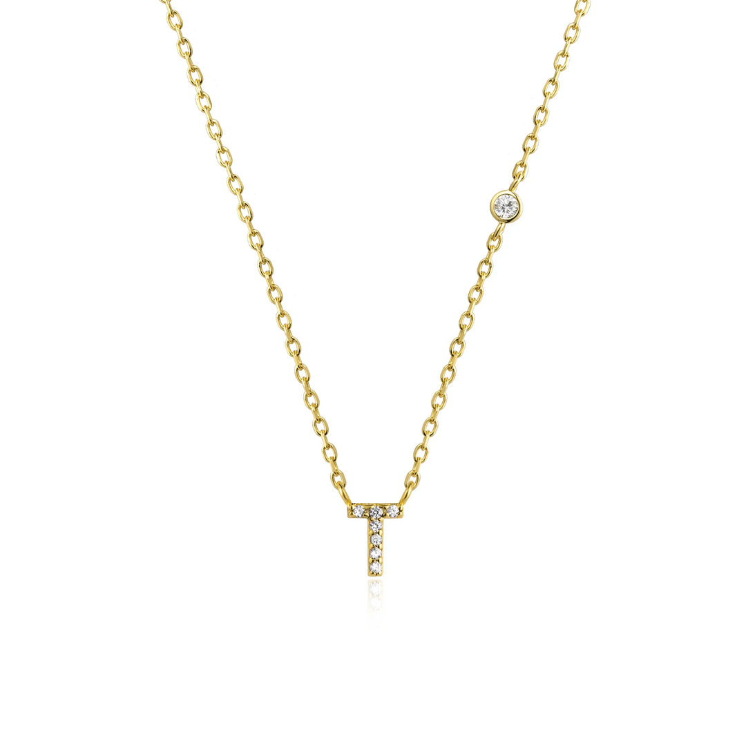 Initial Pendant Necklace