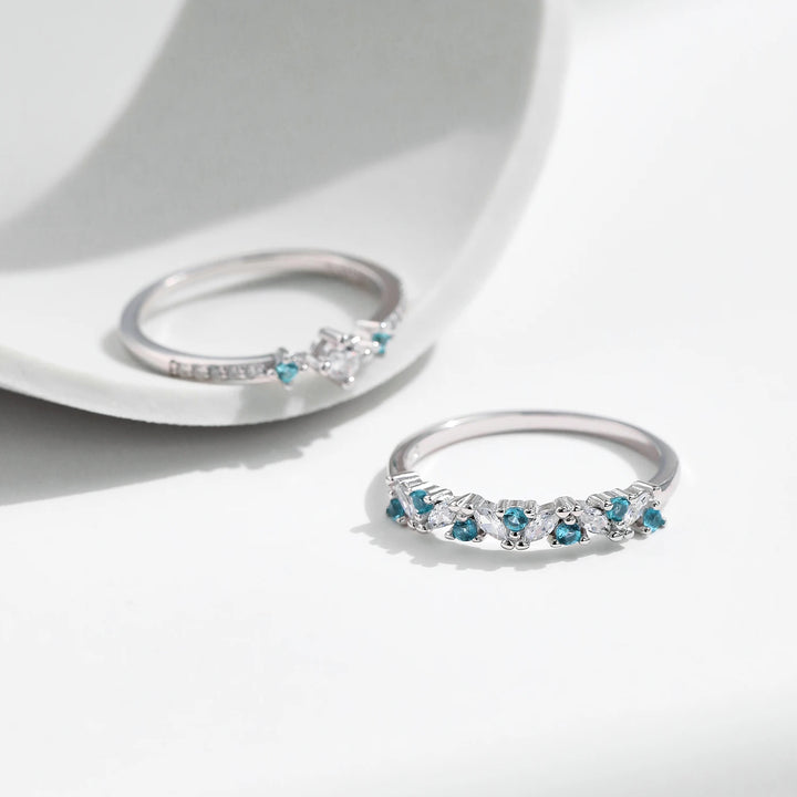 Mint Eternity Ring