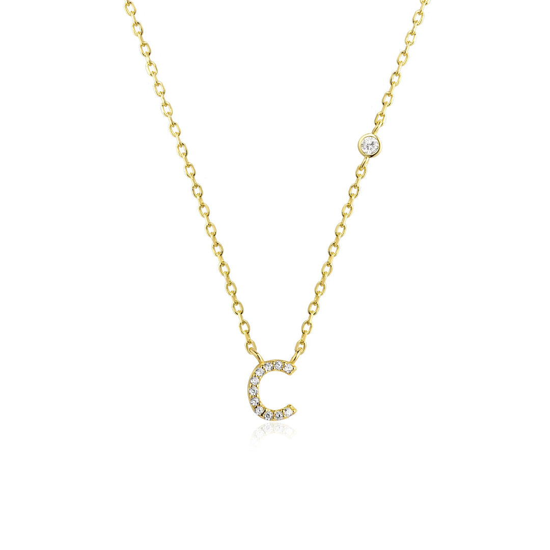 Initial Pendant Necklace