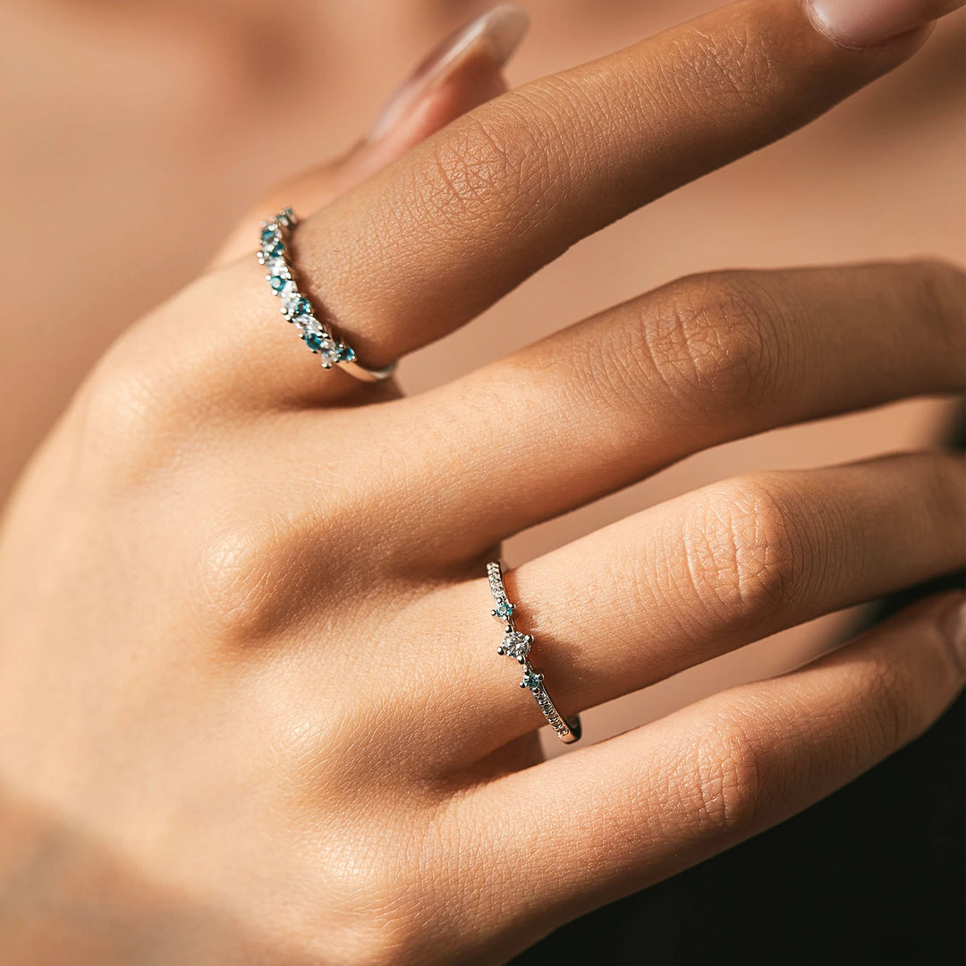 Mint Eternity Ring